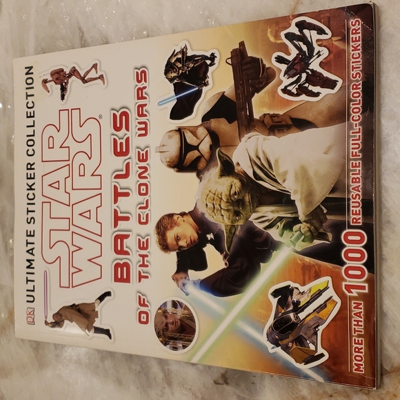 The Ultimate Sticker book Star Wars Battles of the Clone Wars - Picture 1 of 5